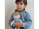 JIM MUÑECO BLANDITO 35 CM LITTLE DUTCH PETO AZUL