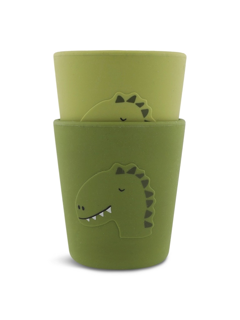 PACK 2 VASOS SILICONA TRIXIE