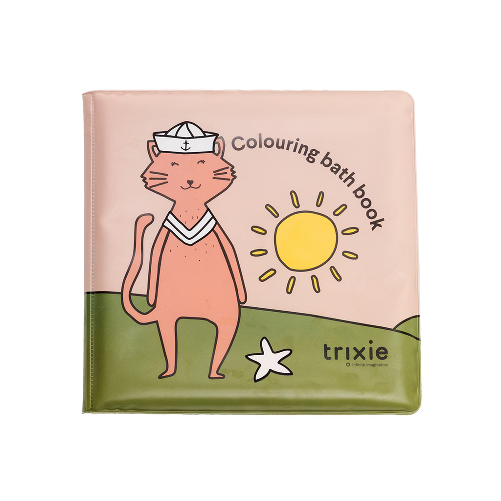 LIBRO BAÑO PARA COLOREAR TRIXIE