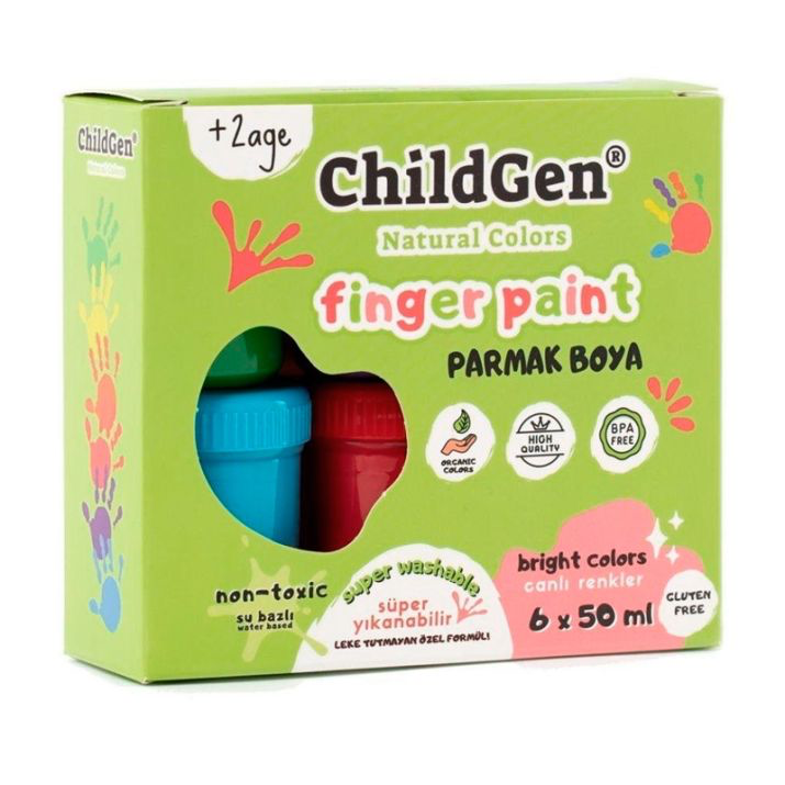 CHILDGEN FINGER PAINT