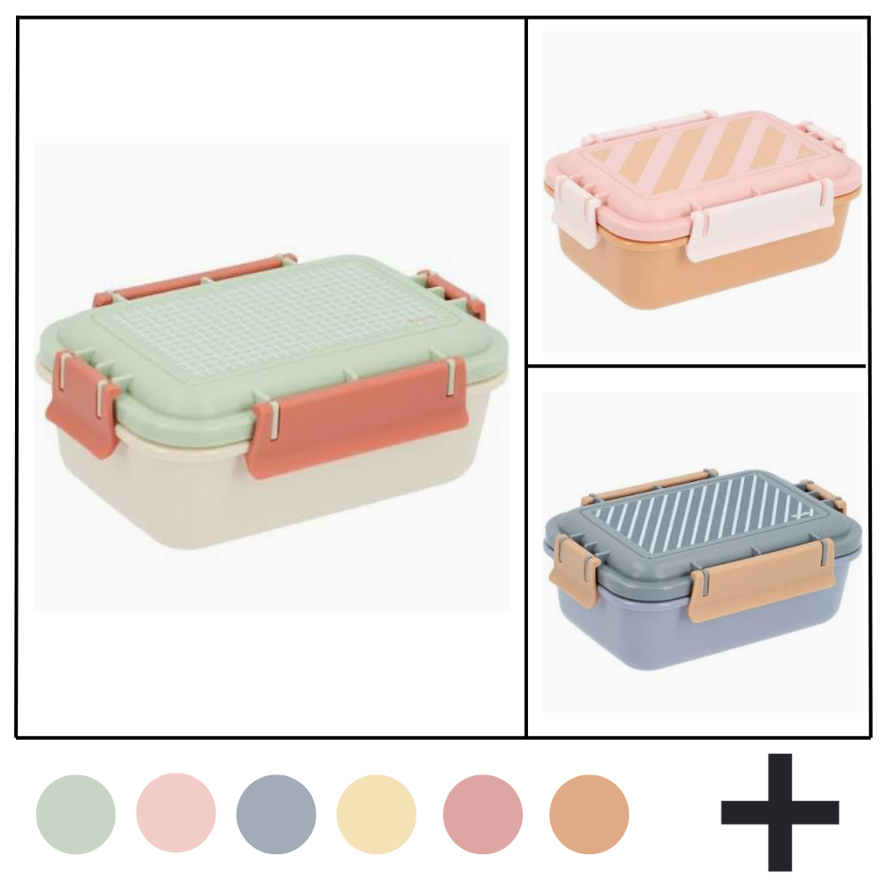 CAJA FRUTA STRIPES RECTANGULAR HERMÉTICA TUTETE
