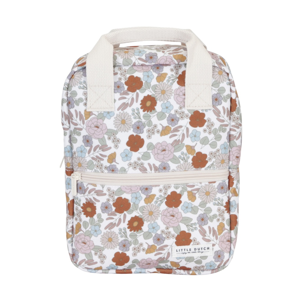 MOCHILA VINTAGE FLORES LITTLE DUTCH