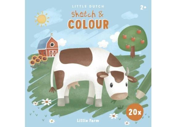 LIBRO PARA COLOREAR LITTLE DUTCH
