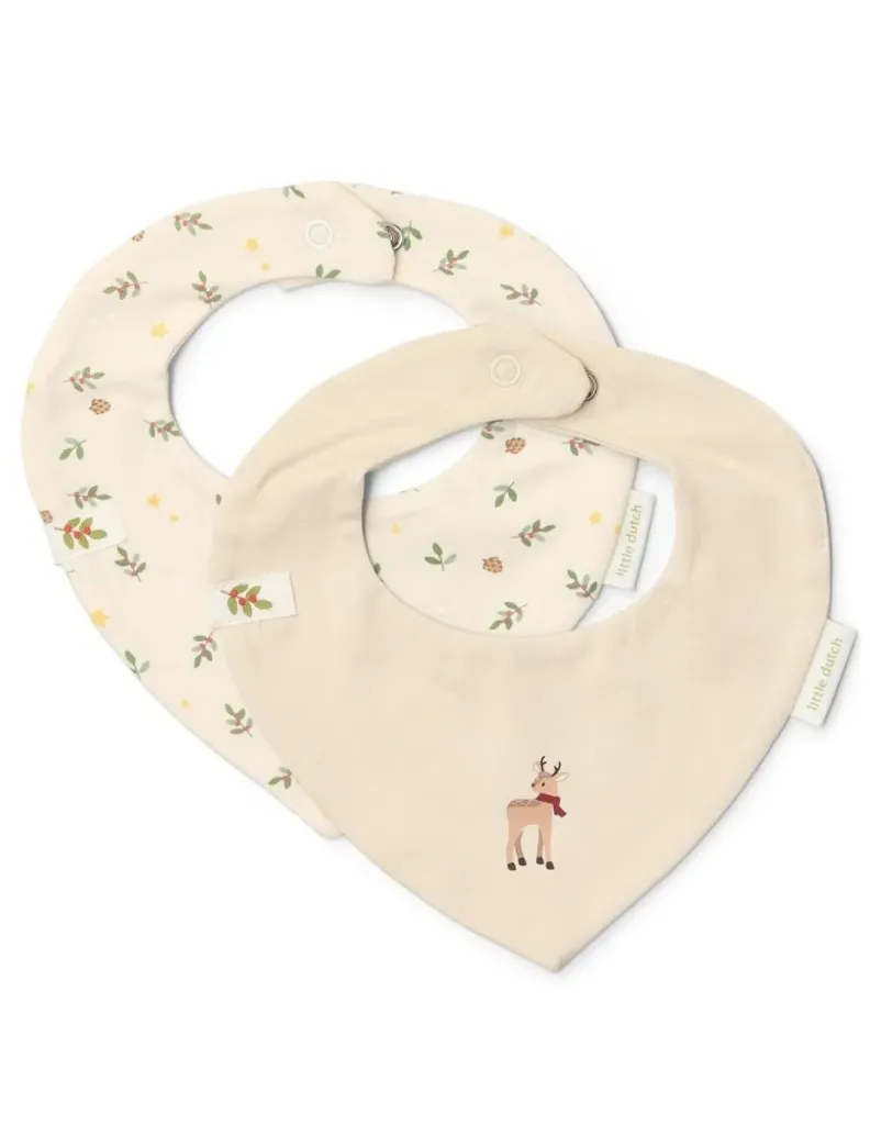PACK 2 BANDANAS NAVIDAD LITTLE DUTCH