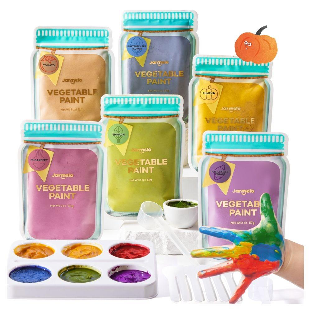 PINTURA VEGETAL EN POLVO NATURAL 6unidades