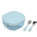 CAJA ALMUERZO/COMIDA CON CUBIERTOS KioKids