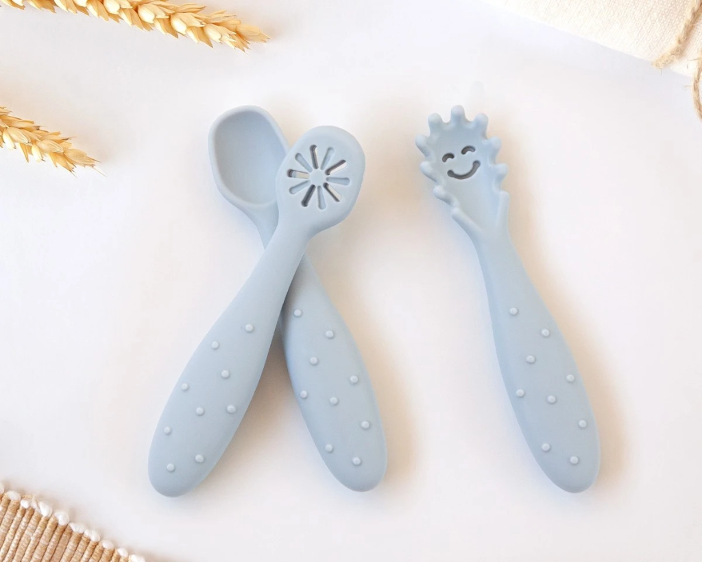 PRE CUBIERTOS SILICONA Set 3 KioKids