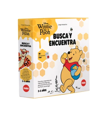 FABA+ JUEGO "Busca y encuentra con Winnie the Pooh"