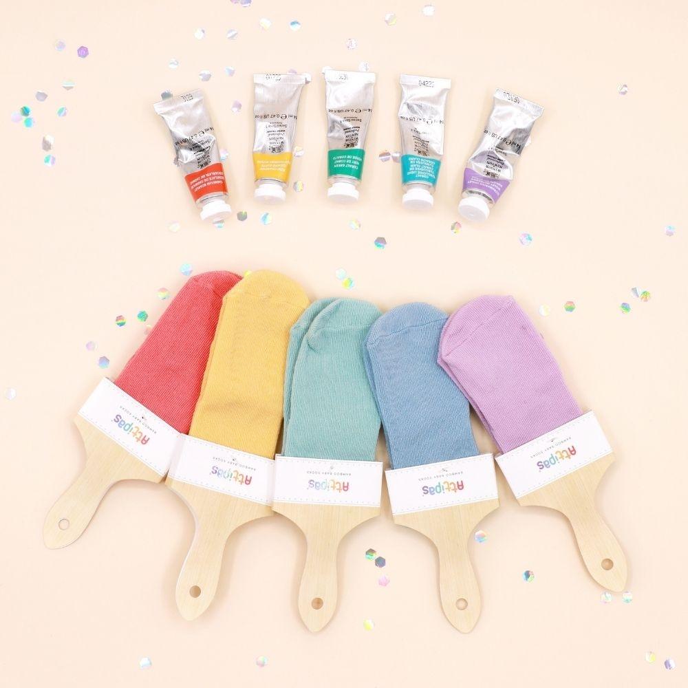 PACK ARCOÍRIS CALCETINES ANTIDESLIZANTES (5 uds)