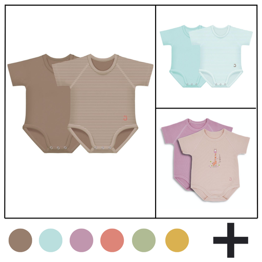 JBIMBI 1Set 2 Body BROWN 0-36m 4 SEASON 