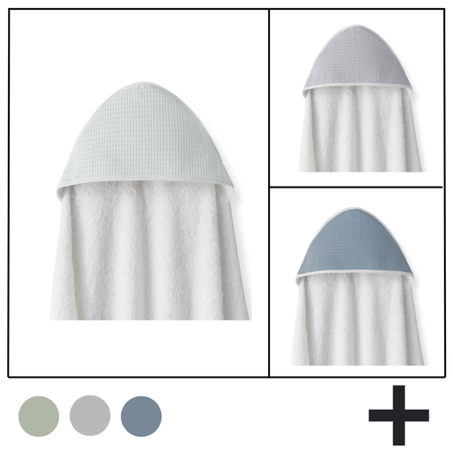 CAPA DE BAÑO DELANTAL WAFFLE