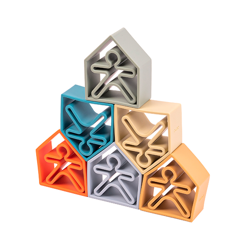 [D01050] 6 KIDS + 6 HOUSES NATURE