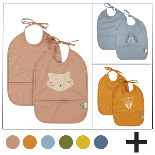 PACK 2 BABERO IMPERMEABLE TRIXIE