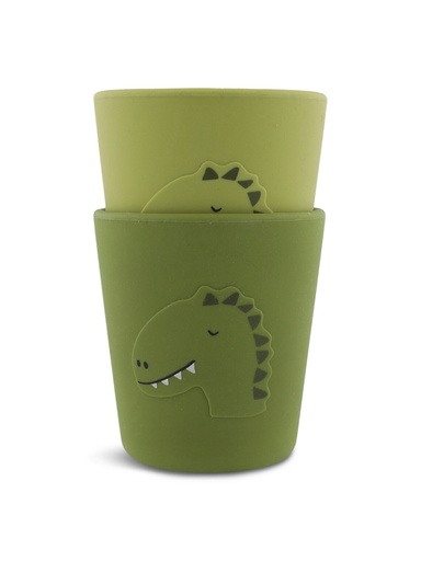 PACK 2 VASOS SILICONA TRIXIE