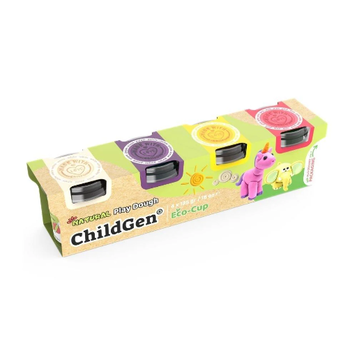 PLASTILINA NATURAL SET ECOCUP CHILDGEN