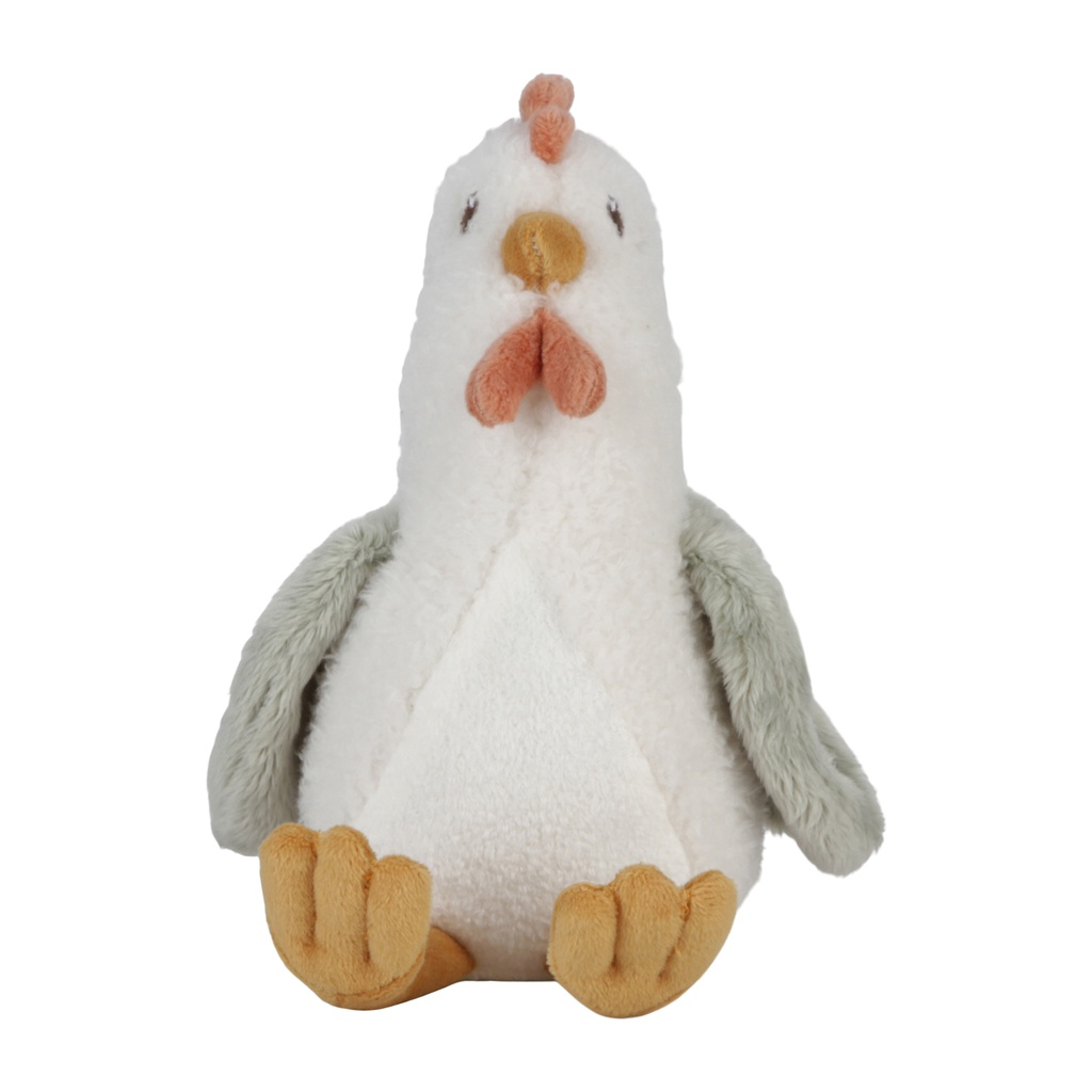 [LD8827] PELUCHE GALLINA PEQUEÑA 17 cm LITTLE DUTCH