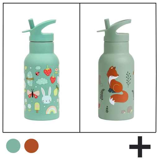 BOTELLA ACERO 350ml A LITTLE LOVELY COMPANY