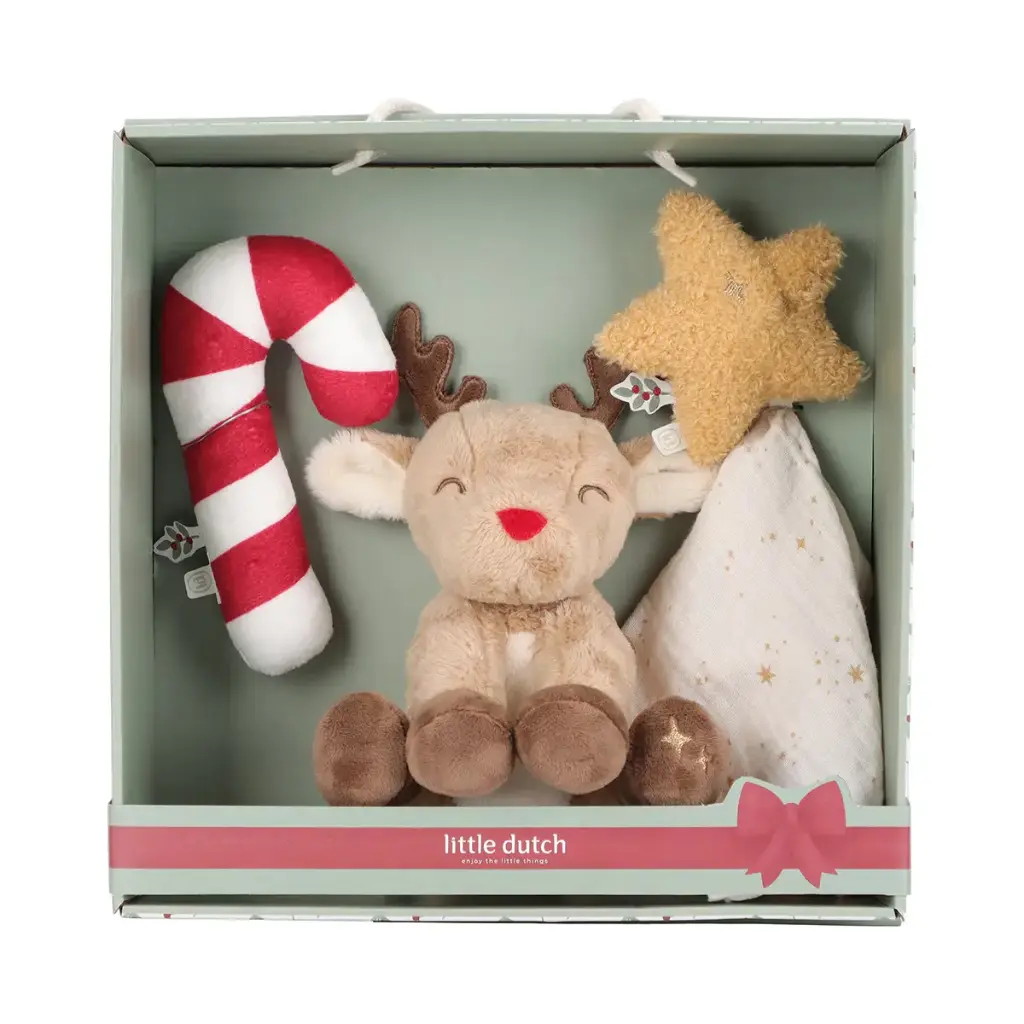 [LD4878] CAJA REGALO NAVIDAD RECIEN NACIDO LITTLE DUTCH
