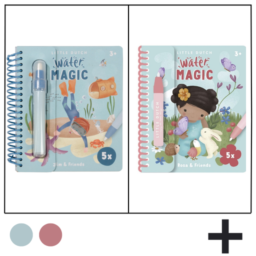 LIBRO MÁGICO DE COLOREAR JIM & FRIENDS