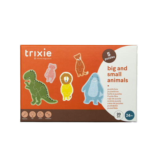 [35-630] CAJA PUZZLES ANIMALES TRIXIE