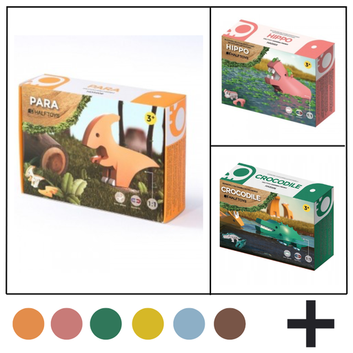 HALFTOYS ANIMAL ROMPECABEZAS 3D