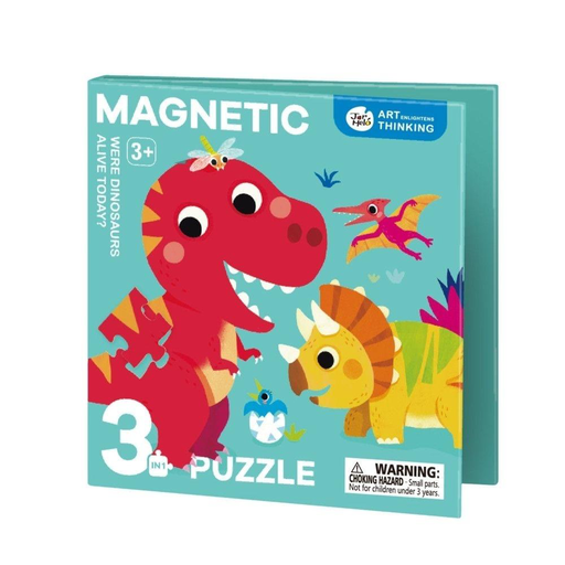 [JA95102] PUZZLE MAGNETICO 3 en 1 (DINOS )