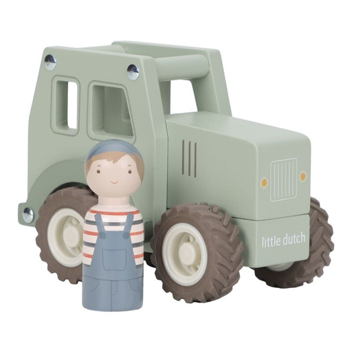[LD2551] TRACTOR MADERA LITTLE DUTCH