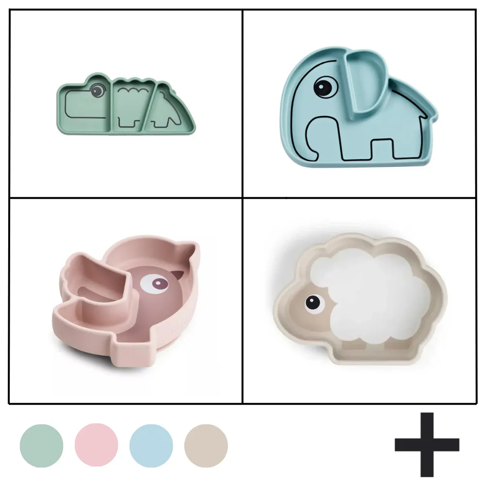 PLATO FORMA ANIMALES BLW DONE BY DEER