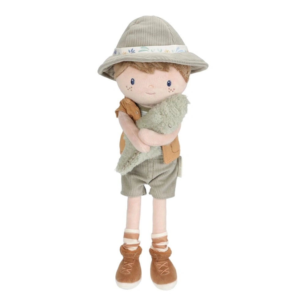 [LD4686] MUÑECO BLANDITO JIM EXPLORADOR SAFARI