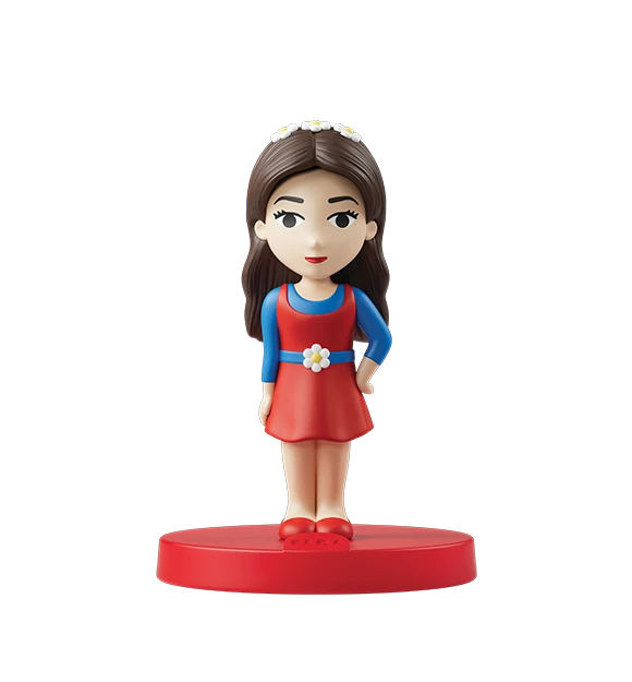 FABA PERSONAJE SONORO EN INGLÉS "Daisy Dot"